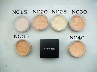 MAC Loose Powder Foundation 8G 0.28Oz 6 Colors Whole set
